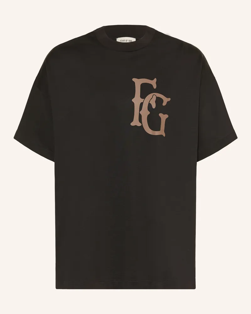 Fear of God Oversized-Shirt schwarz Schwarz