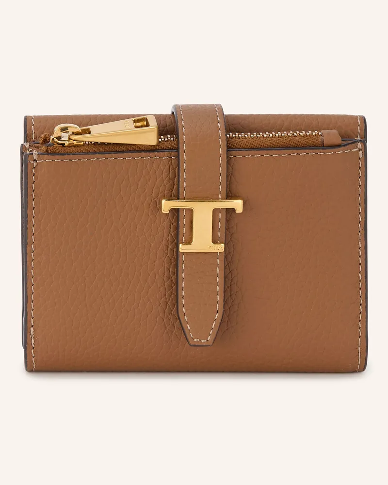 TOD'S Geldbörse Kate braun Braun