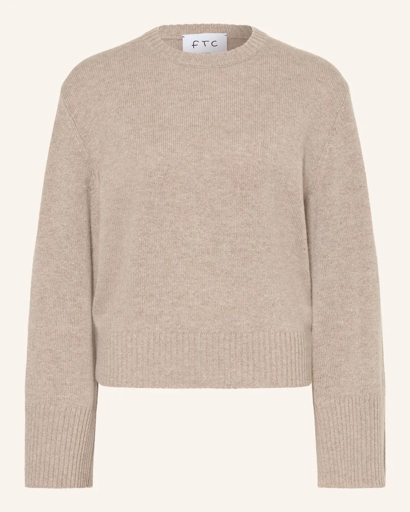 FTC Cashmere Cashmere-Pullover beige Taupe