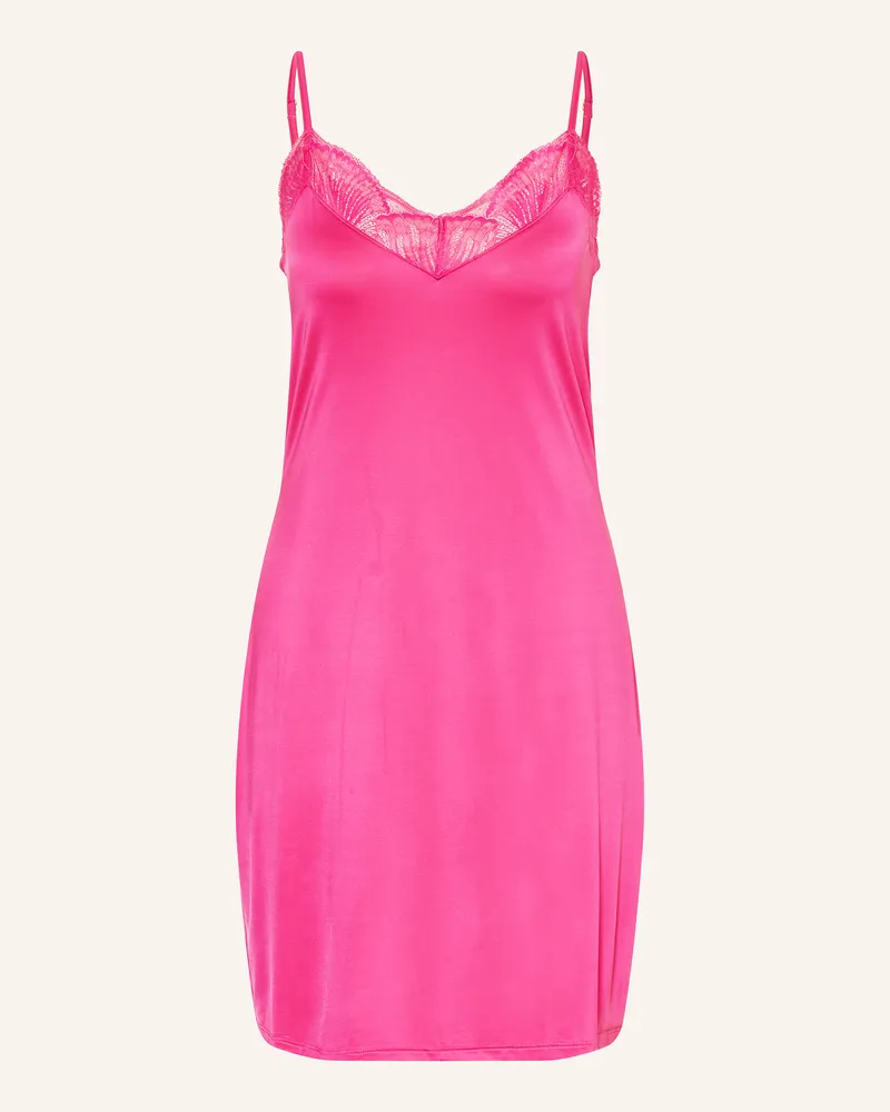 Hanro Negligé LILITH aus Satin Pink