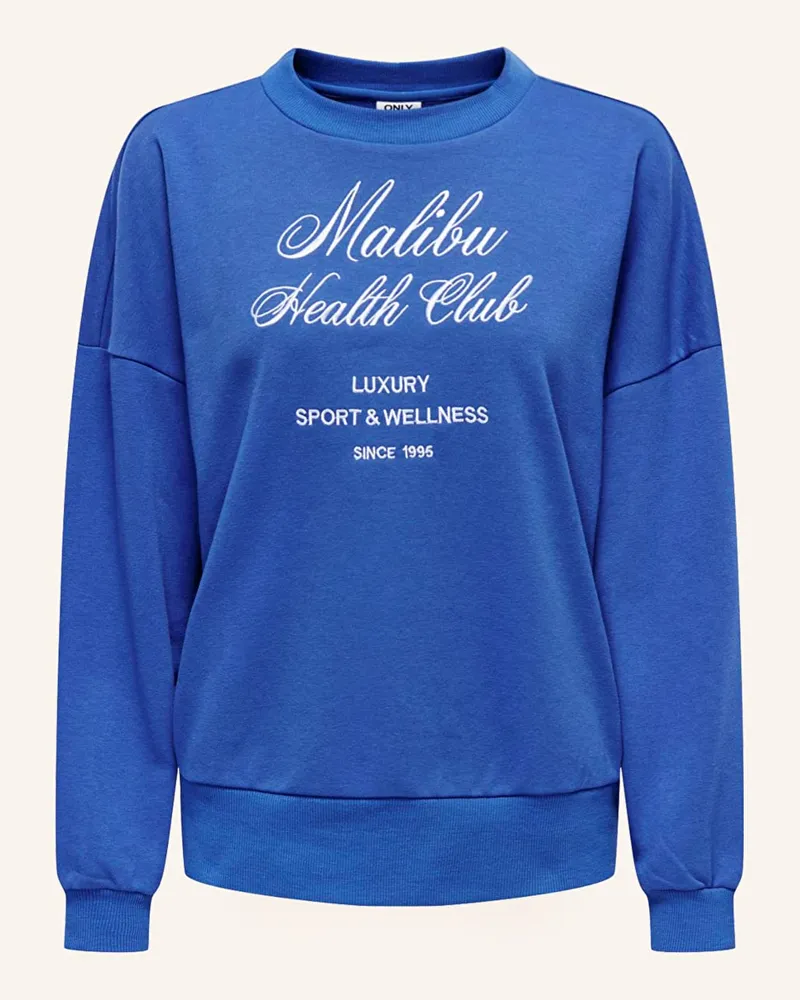 only Sweatshirt Blau