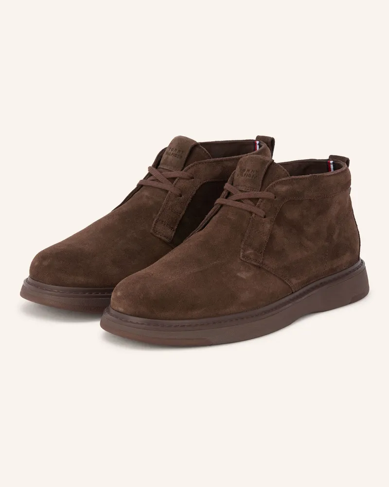 Tommy Hilfiger Schnürboots braun Dunkelbraun