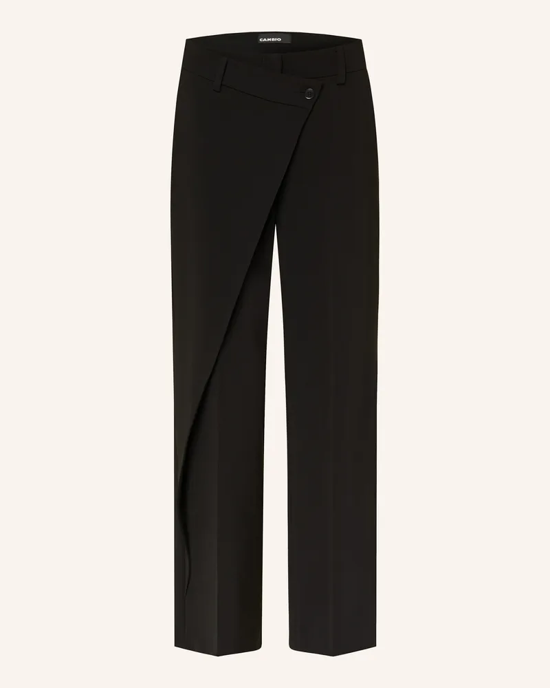 Cambio Marlenehose Anais schwarz Schwarz