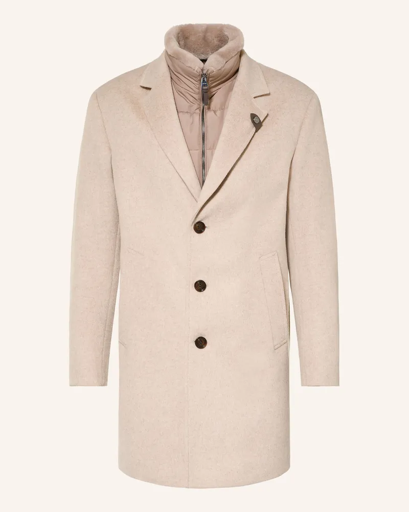JOOP! Wollmantel Morris Mit Herausnehmbarer Blende beige Beige