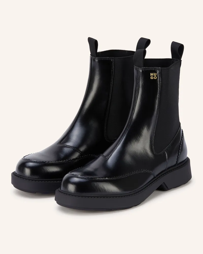 HUGO BOSS Chelsea-Boots Angey schwarz Schwarz