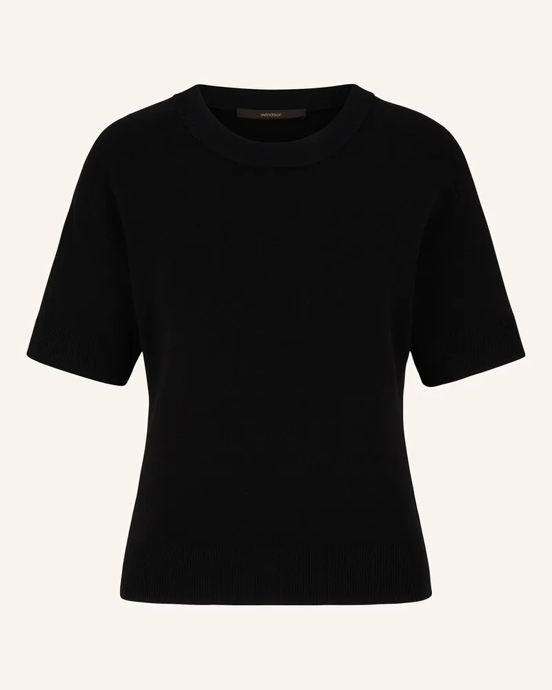 windsor. T-Shirt Schwarz