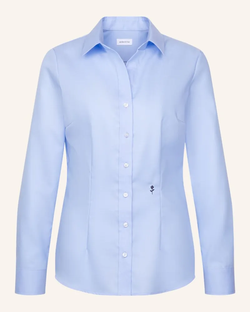 Seidensticker Hemdbluse blau Blau