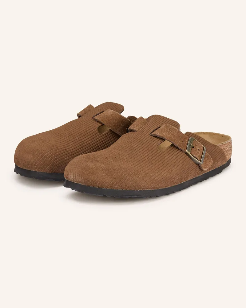 Birkenstock Pantoletten BOSTON LEVE Braun