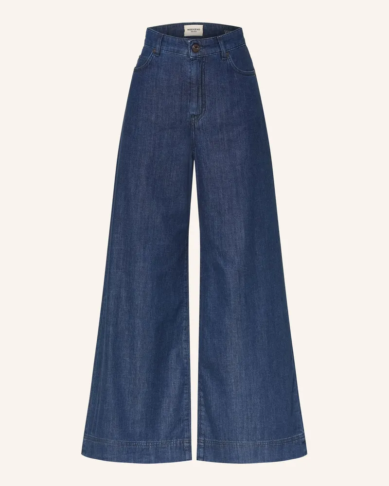 Max Mara Wide Leg Jeans Vega blau 001