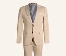 Anzug Slim Fit beige
