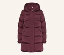 Daunenjacke Alsea rot