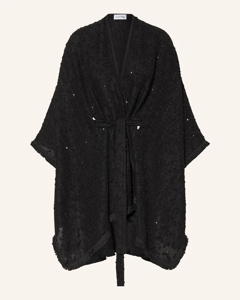 Joseph Ribkoff Strickhülle mit Pailletten Schwarz