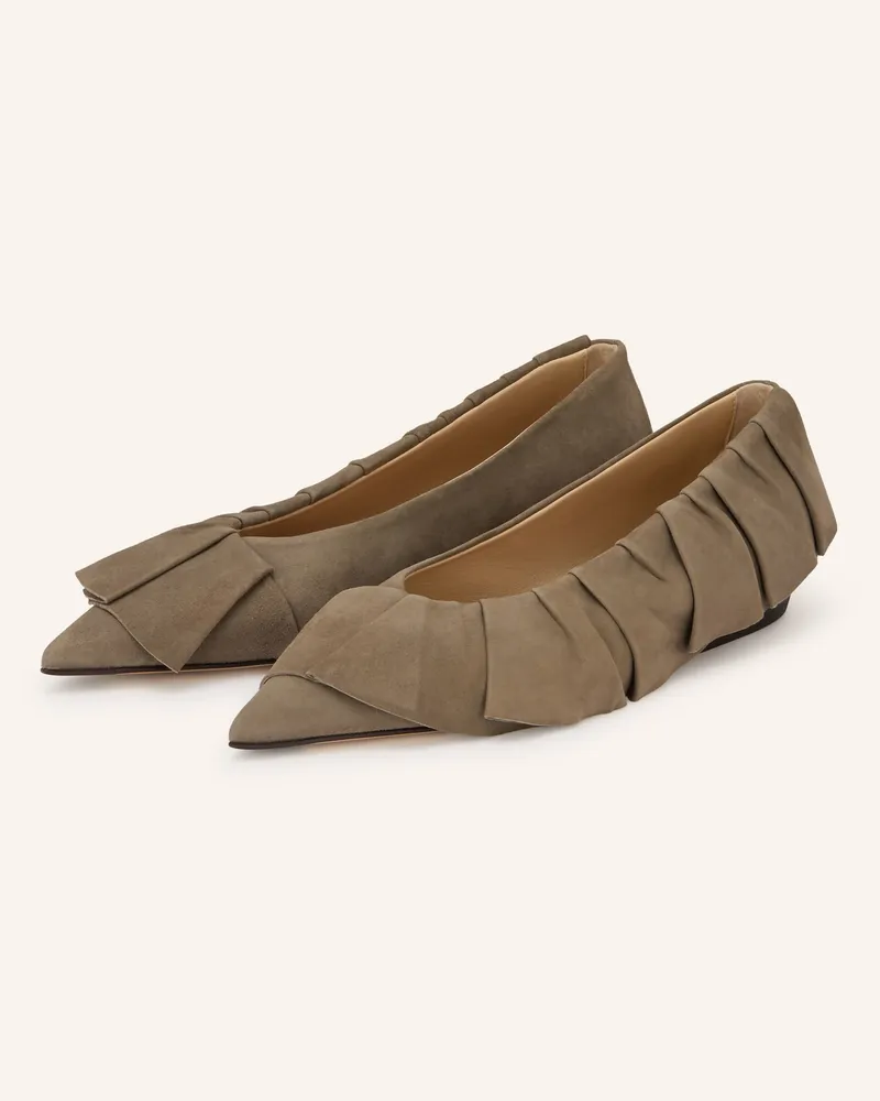 J.W.Anderson Ballerinas grau Taupe