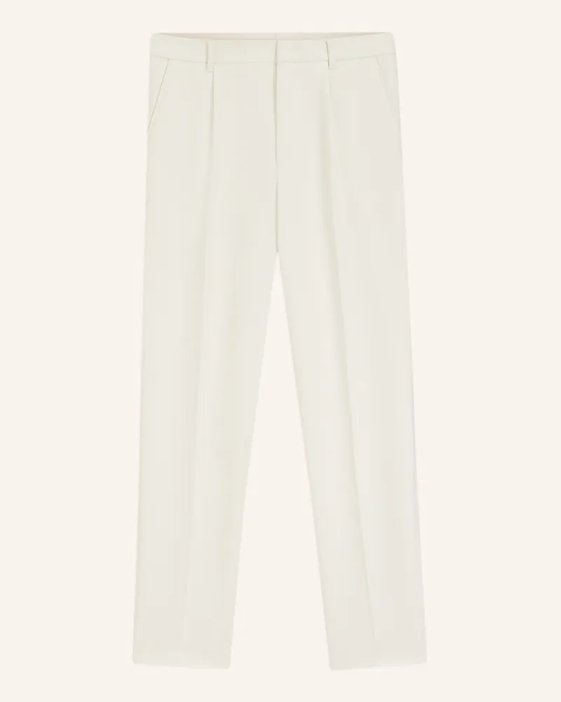 HUGO BOSS Business Hose C-PERIN-PL-BB-254 Tapered Fit Weiss