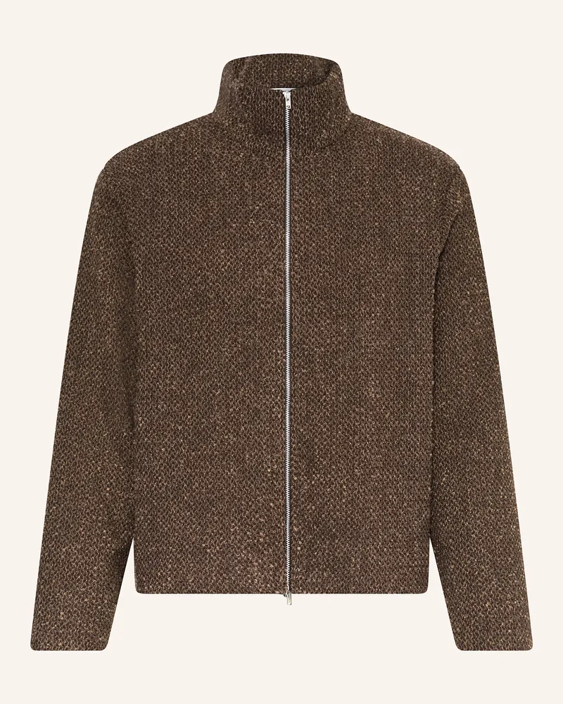 Our Legacy Strickjacke Braun