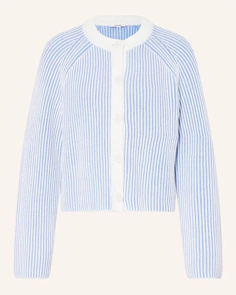OPUS Strickjacke Delsie blau Blau