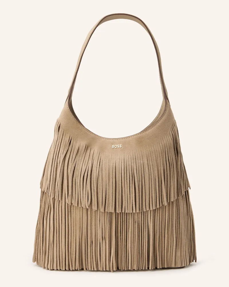HUGO BOSS Beuteltasche Lenah beige Beige