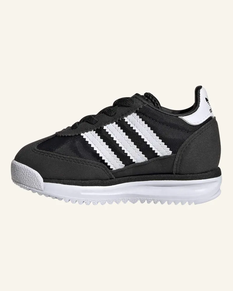 adidas SL 72 RS ELASTIC LACES KIDS SCHUH Schwarz