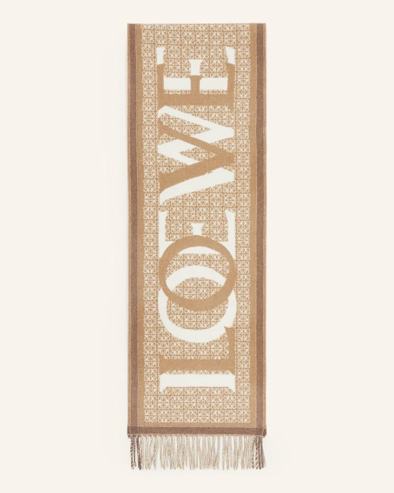 Loewe Schal Weiss