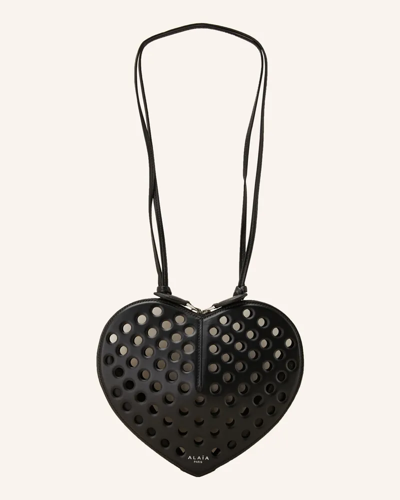 Alaïa Umhängetasche LE COEUR Schwarz