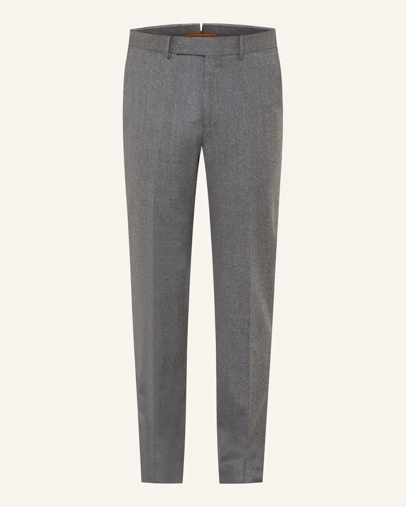 Ermenegildo Zegna Flanellhose Regular Fit grau Grau