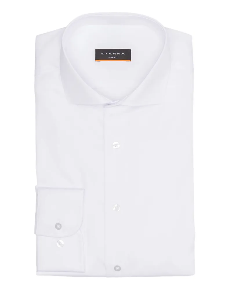 Eterna Hemd Slim Fit Weiss