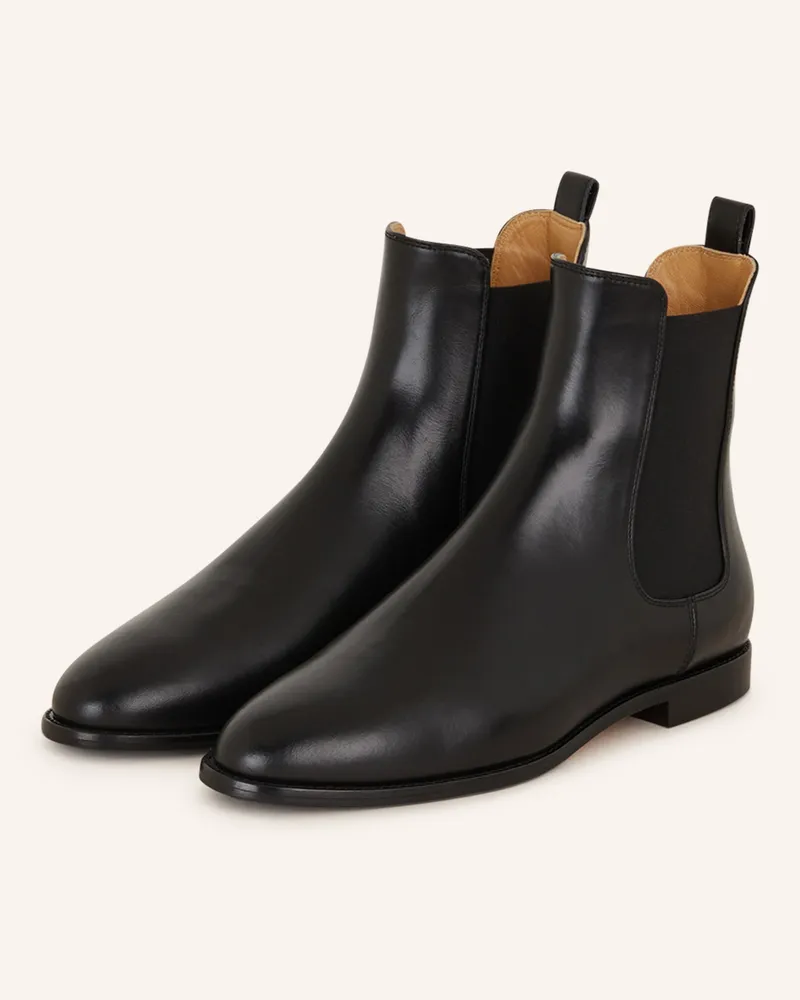 Unützer Chelsea-Boots Schwarz