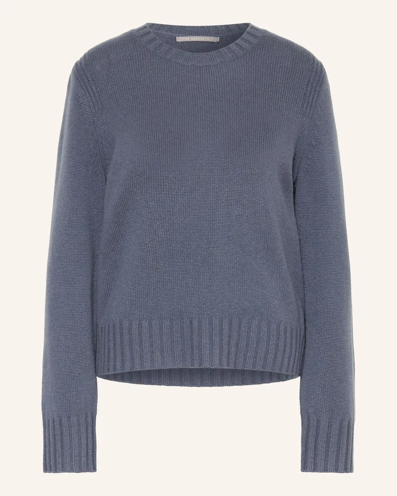 (THE MERCER) N.Y. Cashmere-Pullover blau Blaugrau