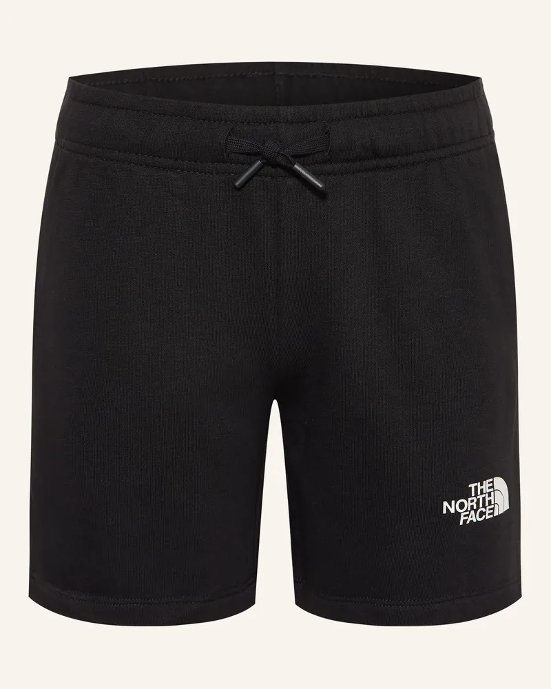 The North Face Sweatshorts schwarz Schwarz