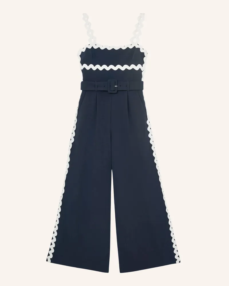 Reiss Jumpsuit Dash blau Dunkelblau