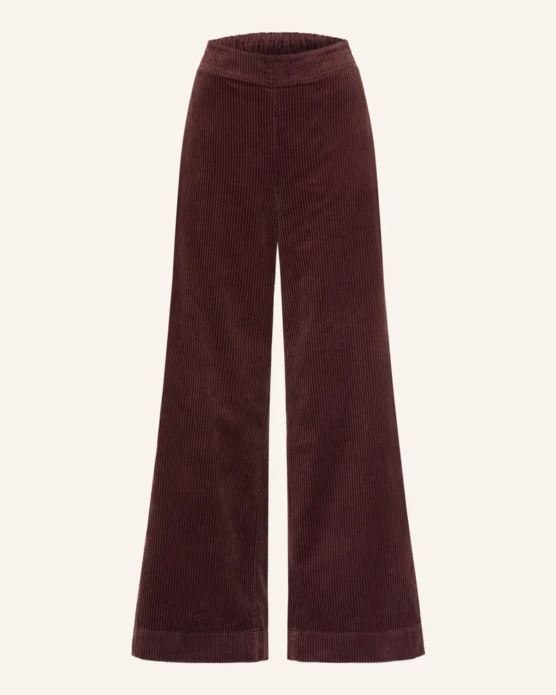 Marc O'Polo Marlenehose Aus Cord rot Dunkelrot