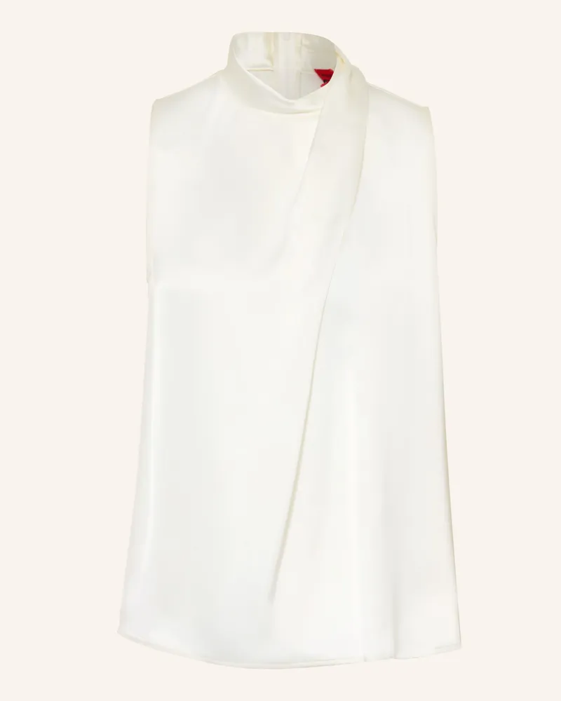 HUGO BOSS Blusentop Chelina weiss Ecru