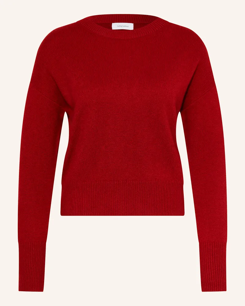 Darling Harbour Cashmere-Pullover Dunkelrot