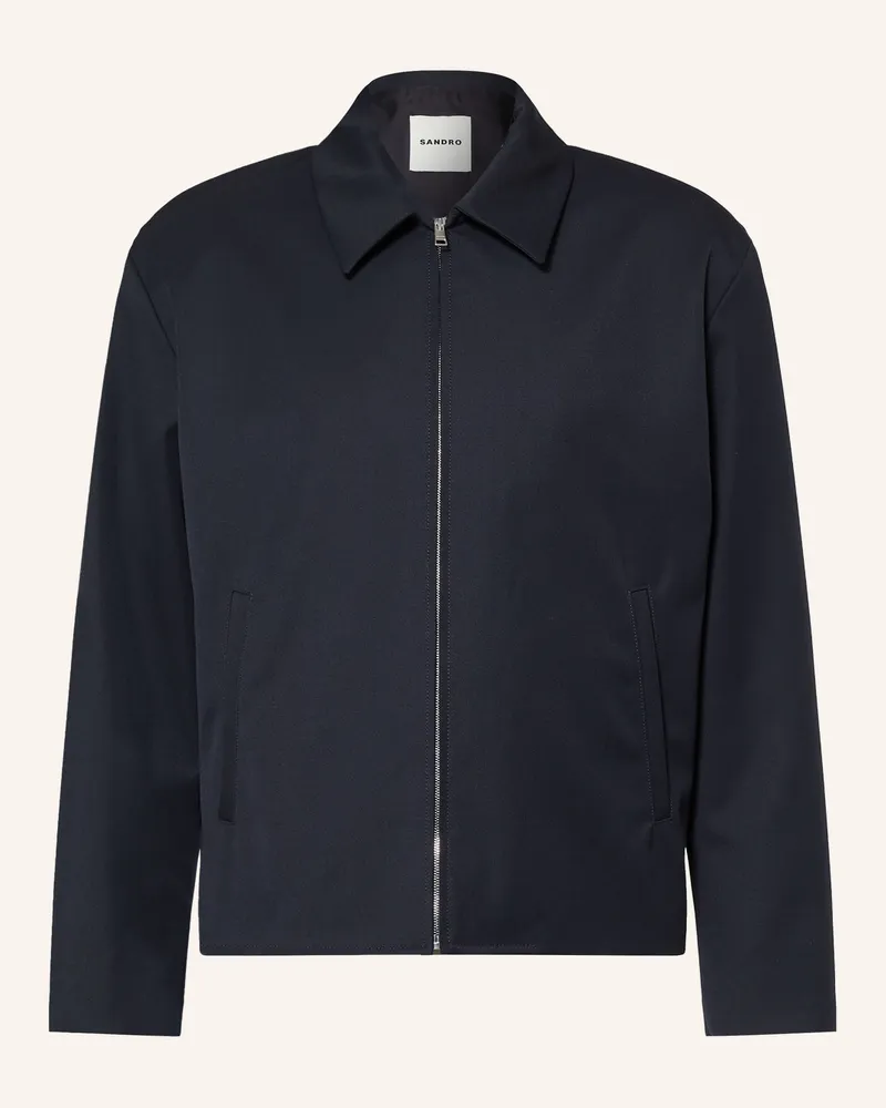 Sandro Blouson blau Dunkelblau