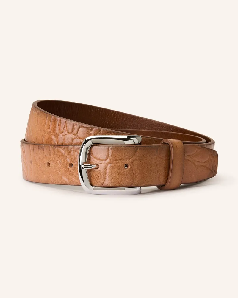 SCHUCHARD & FRIESE  Ledergürtel GIANNI Cognac