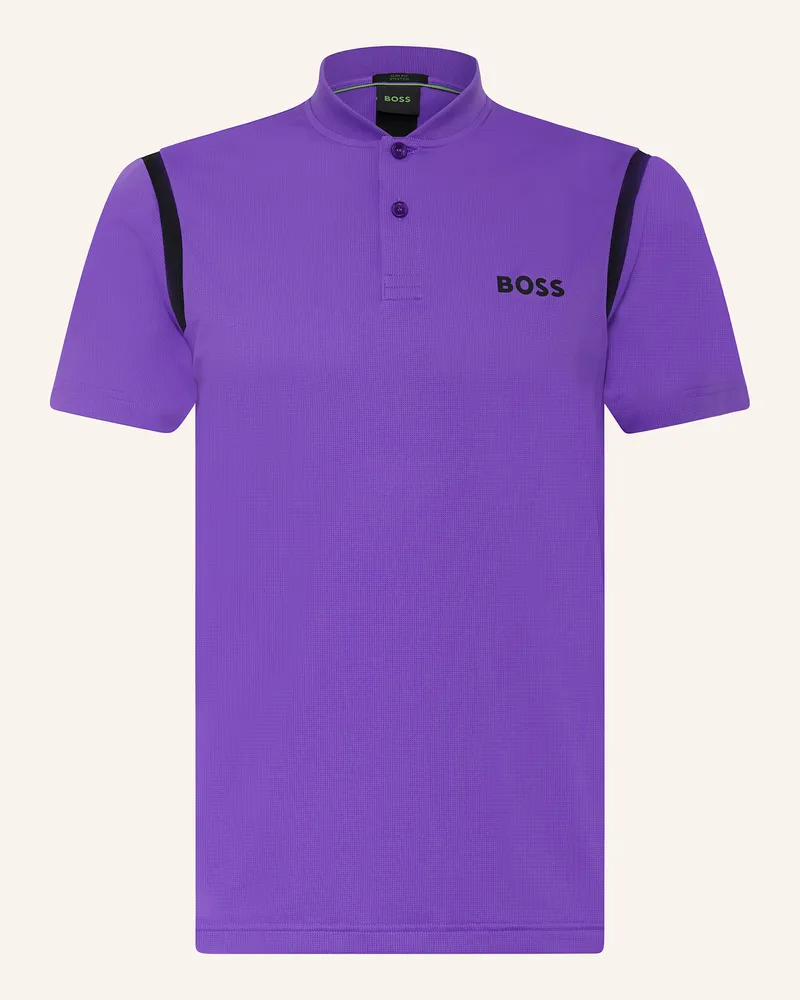 HUGO BOSS Funktions-Poloshirt PARIQ Lila