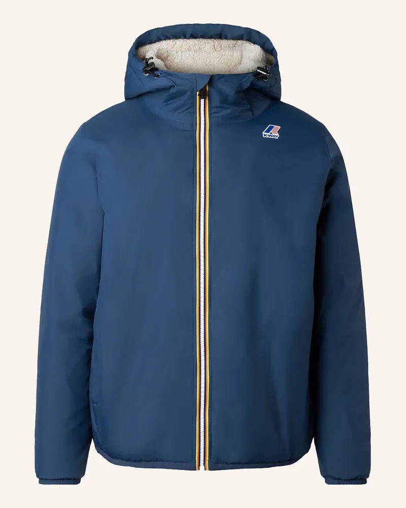 K-Way Funktionsjacke Le Vrai 4.0 Claude Orsetto blau Blau