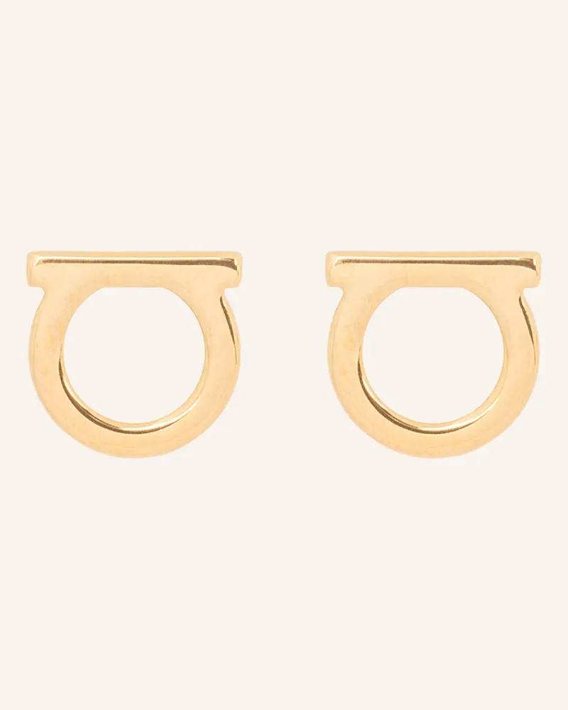 Ferragamo Ohrstecker Gancini gold Gold