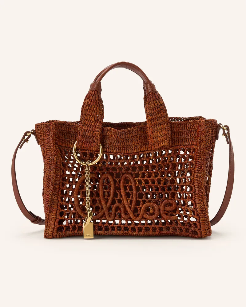 Chloé Umhängetasche Summer Banana braun 26m