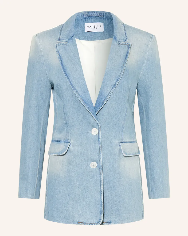 MARELLA Jeansblazer MLSFURETTO Hellblau