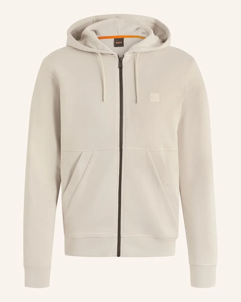 HUGO BOSS Sweatjacke ZETALKY Beige