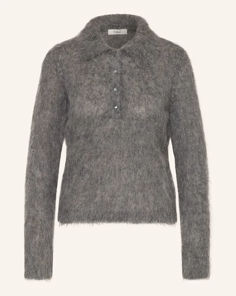 Chloé Pullover Mit Alpaka grau Dunkelgrau