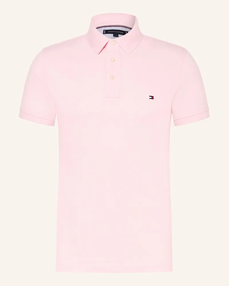 Tommy Hilfiger Piqué-Poloshirt Slim Fit pink Rosa