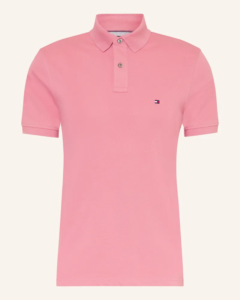 Tommy Hilfiger Piqué-Poloshirt Slim Fit pink Rosa