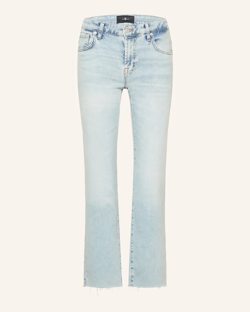 7 for all mankind Straight Jeans Calie Straight Ankle blau 1a0