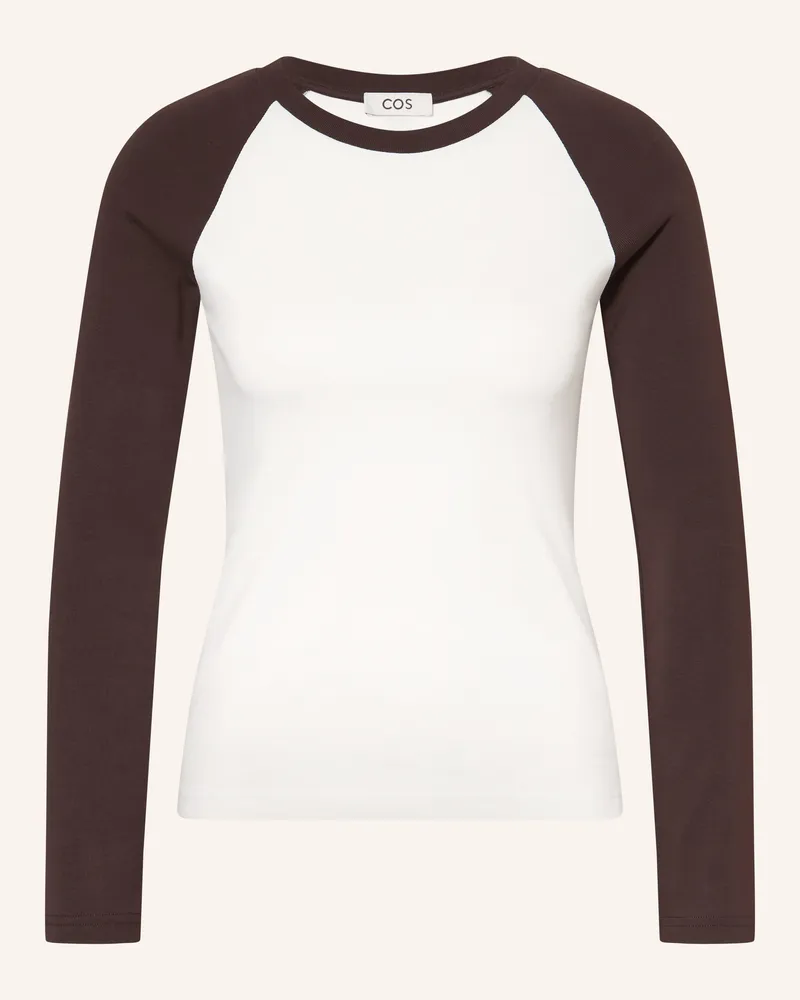 COS Longsleeve braun Dunkelbraun