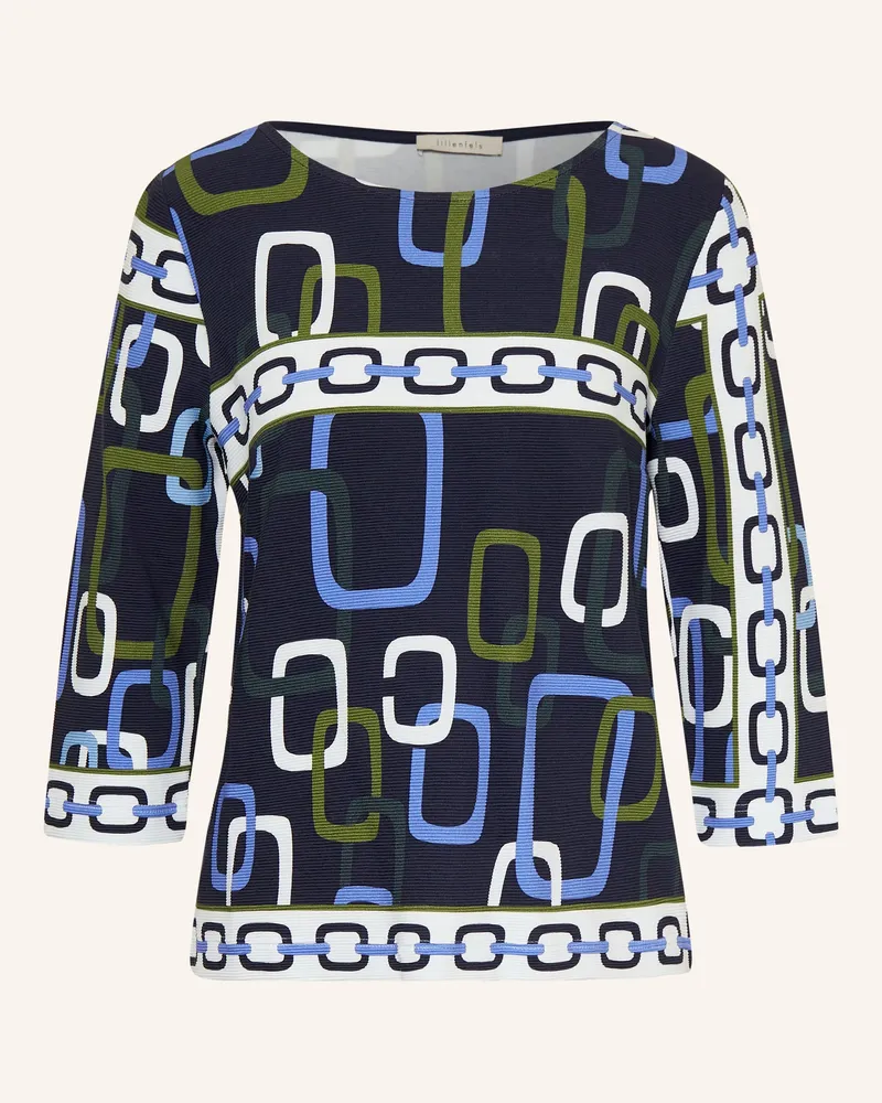 lilienfels Shirt mit 3/4-Arm Schwarz