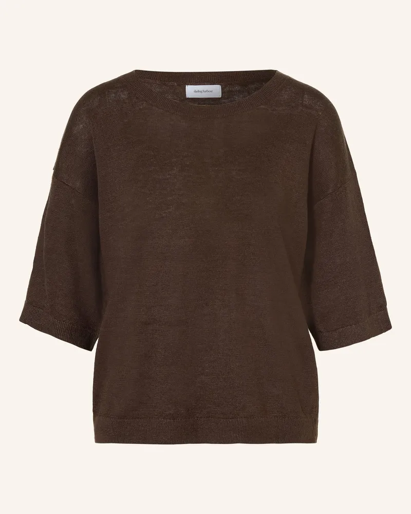 Darling Harbour Strickshirt braun Dark