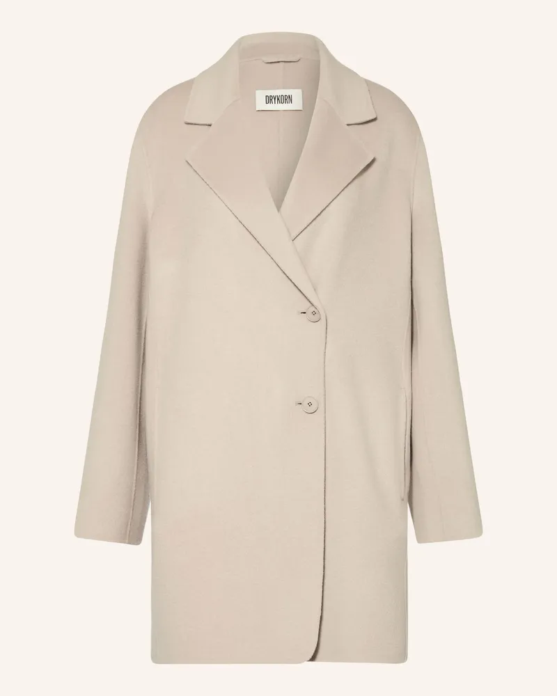 Drykorn Wollmantel Ryton beige Hellbraun