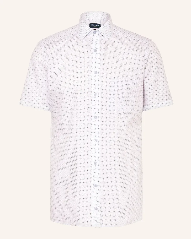 Olymp Kurzarm-Hemd Luxor Modern Fit weiss Weiss